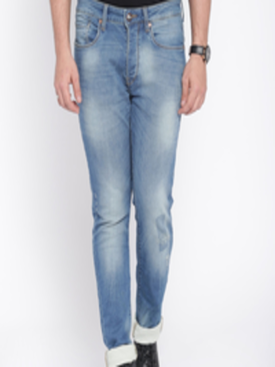 Buy Ed Hardy Blue Skuller Fit Stretchable Jeans - Jeans for Men 1448750 ...
