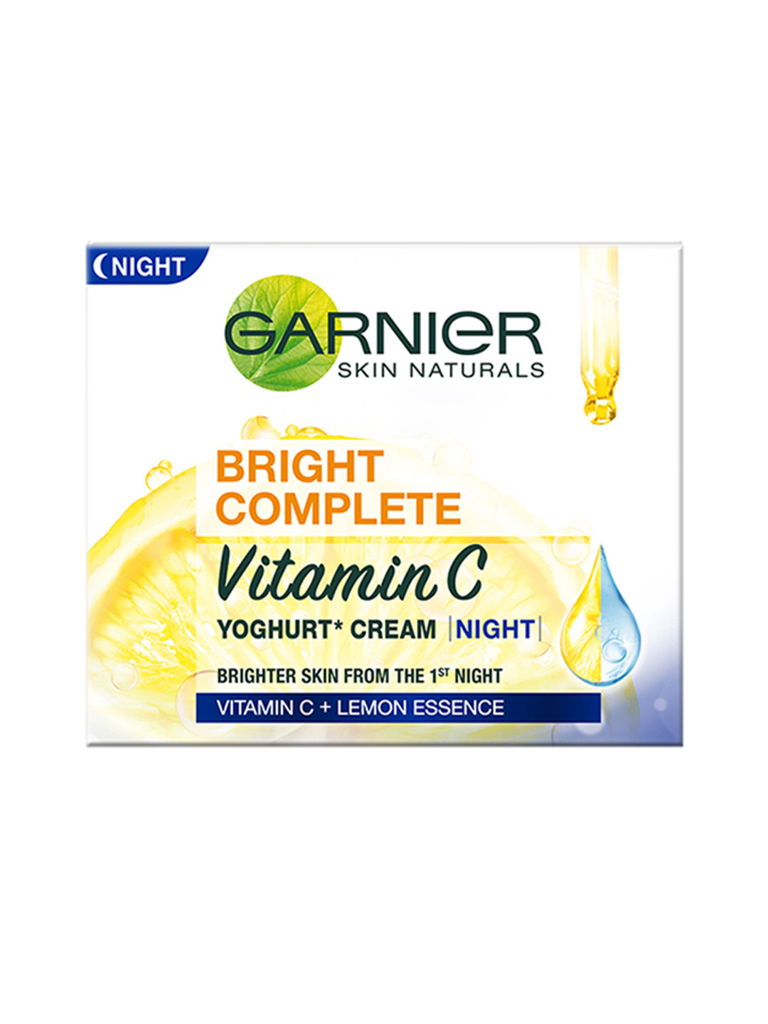 Buy Garnier Bright Complete Vitamin C Night Cream With Yoghurt 18 G