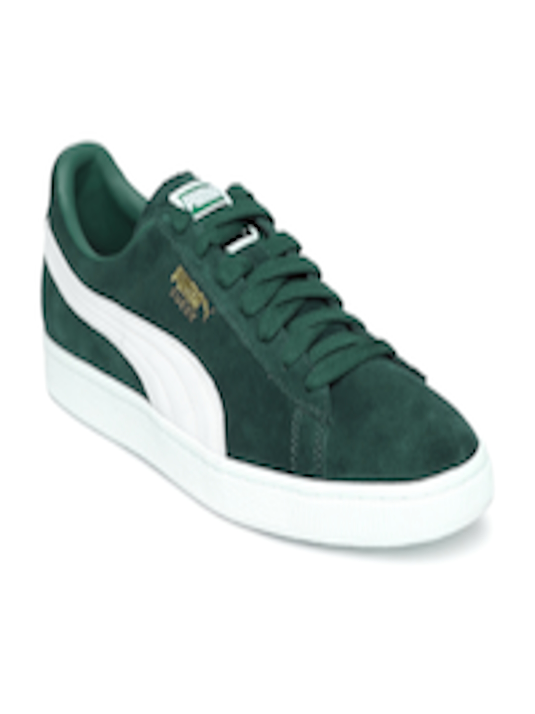 Buy PUMA Men Green Suede Classic Sneakers - Casual Shoes for Men