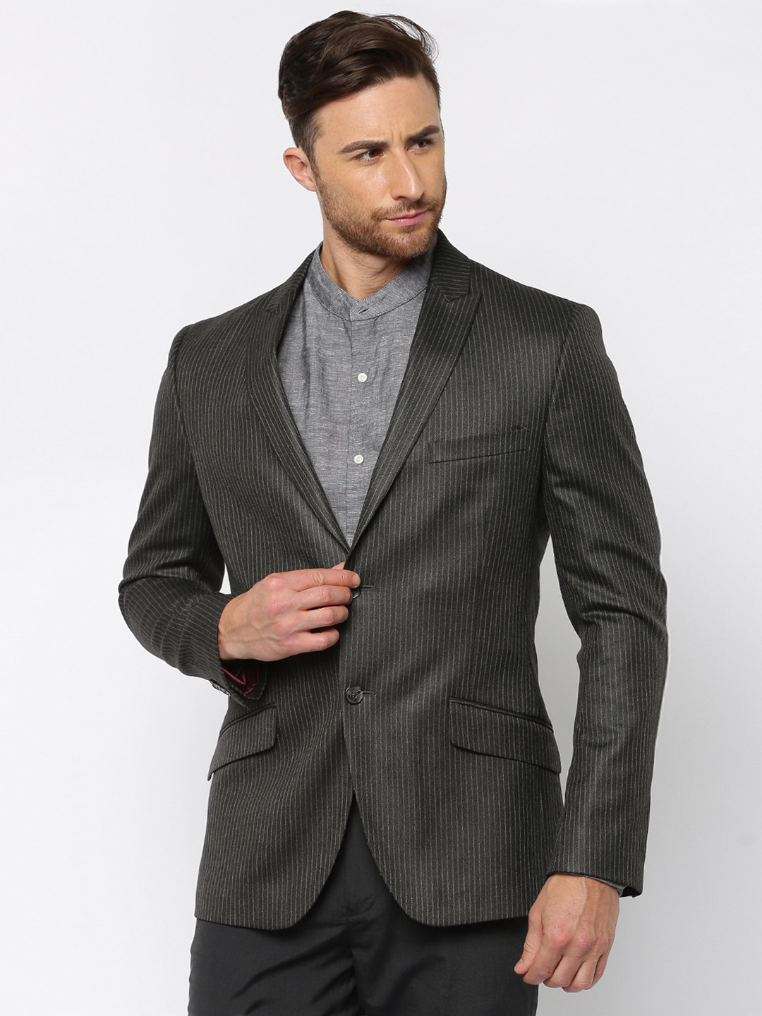 charcoal grey nike blazers