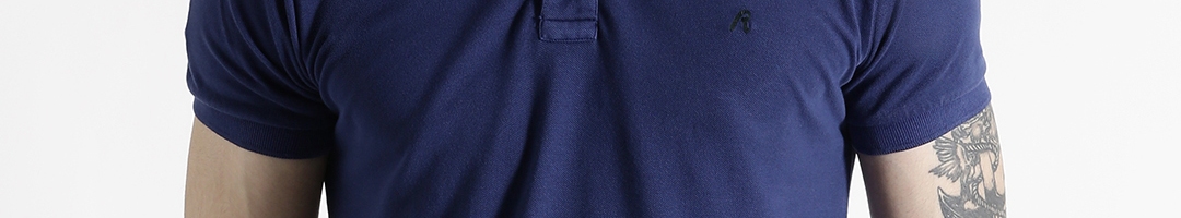 Buy Replay Blue Polo Pure Cotton T Shirt - Tshirts for Men 1452555 | Myntra