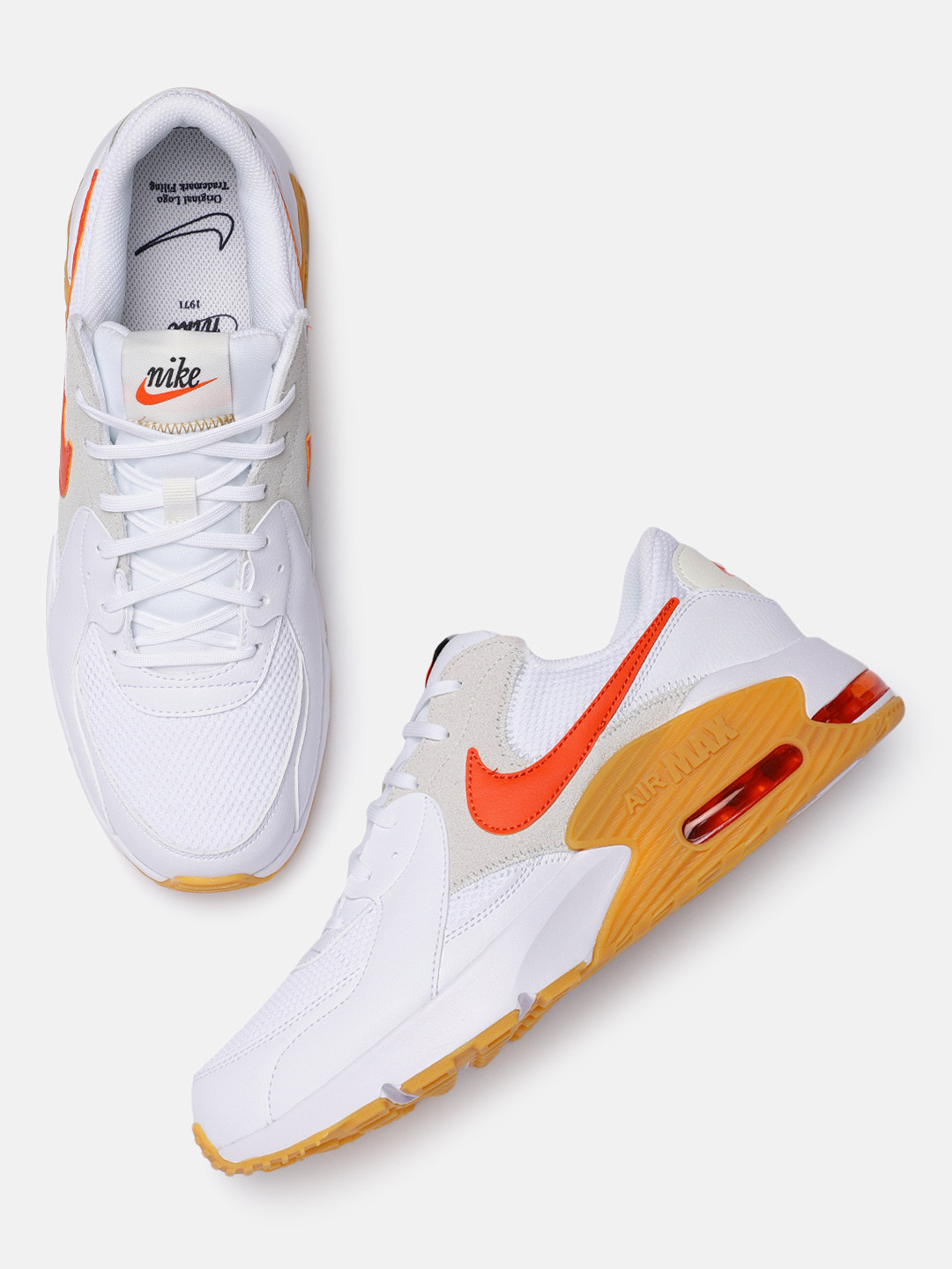 mens nike air max excee white