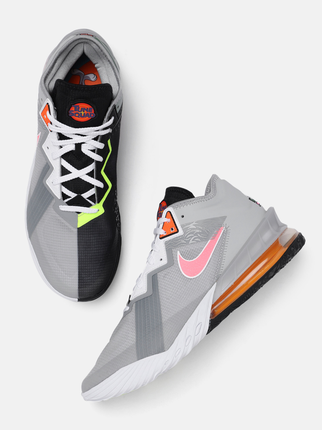 Buy Nike Unisex Black Mesh LEBRON XVIII LOW Basketball Shoes Sports Shoes for Unisex 14528288