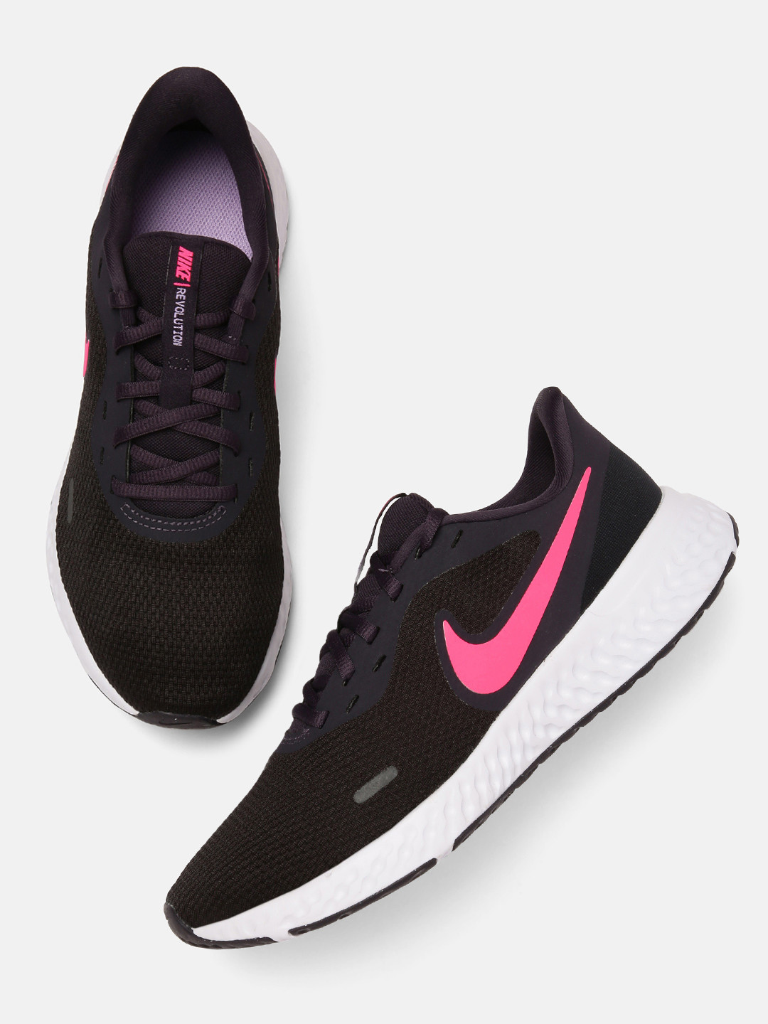 womens black nike revolution 5