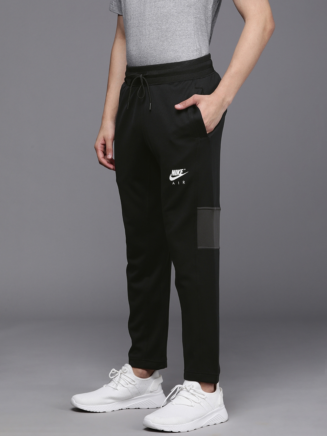 nike air max poly track pants black