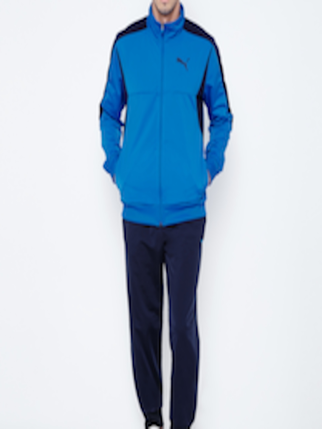 Buy PUMA Blue Polyester Tracksuit - Tracksuits for Men 1454959 | Myntra