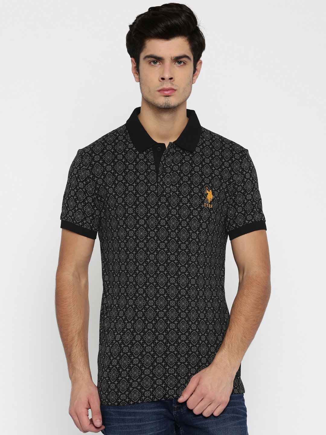 myntra us polo shirt