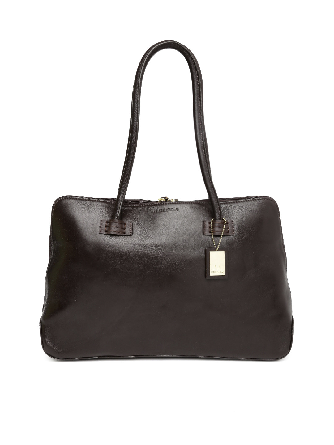 Buy Hidesign Brown Leather Shoulder Bag Handbags for Women 1457109