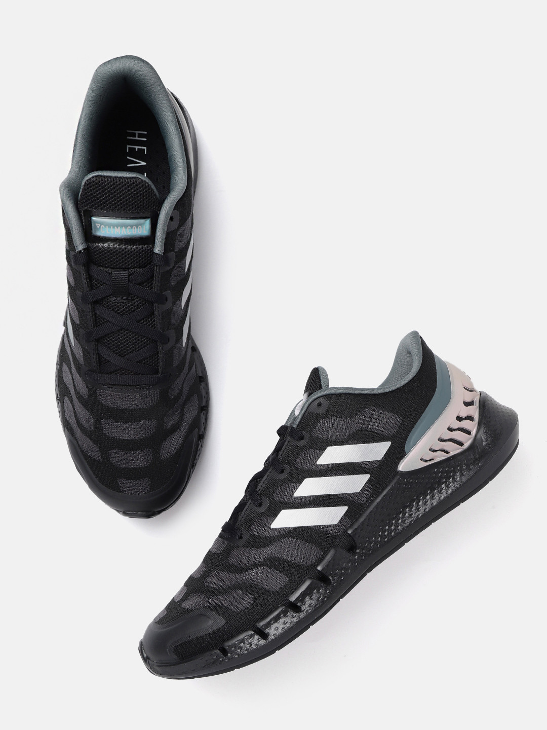 Buy ADIDAS Unisex Black Printed Climacool Ventania Running Shoes