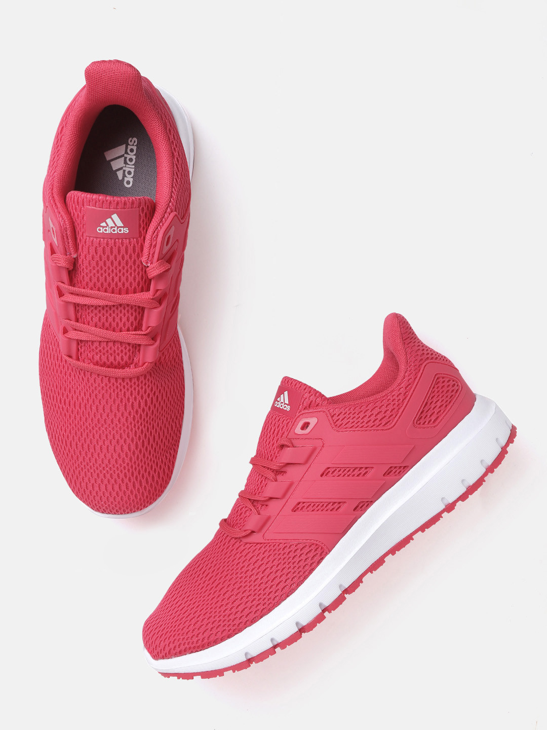 Buy ADIDAS Women Pink Woven Design Ultimashow Running Shoes Sports