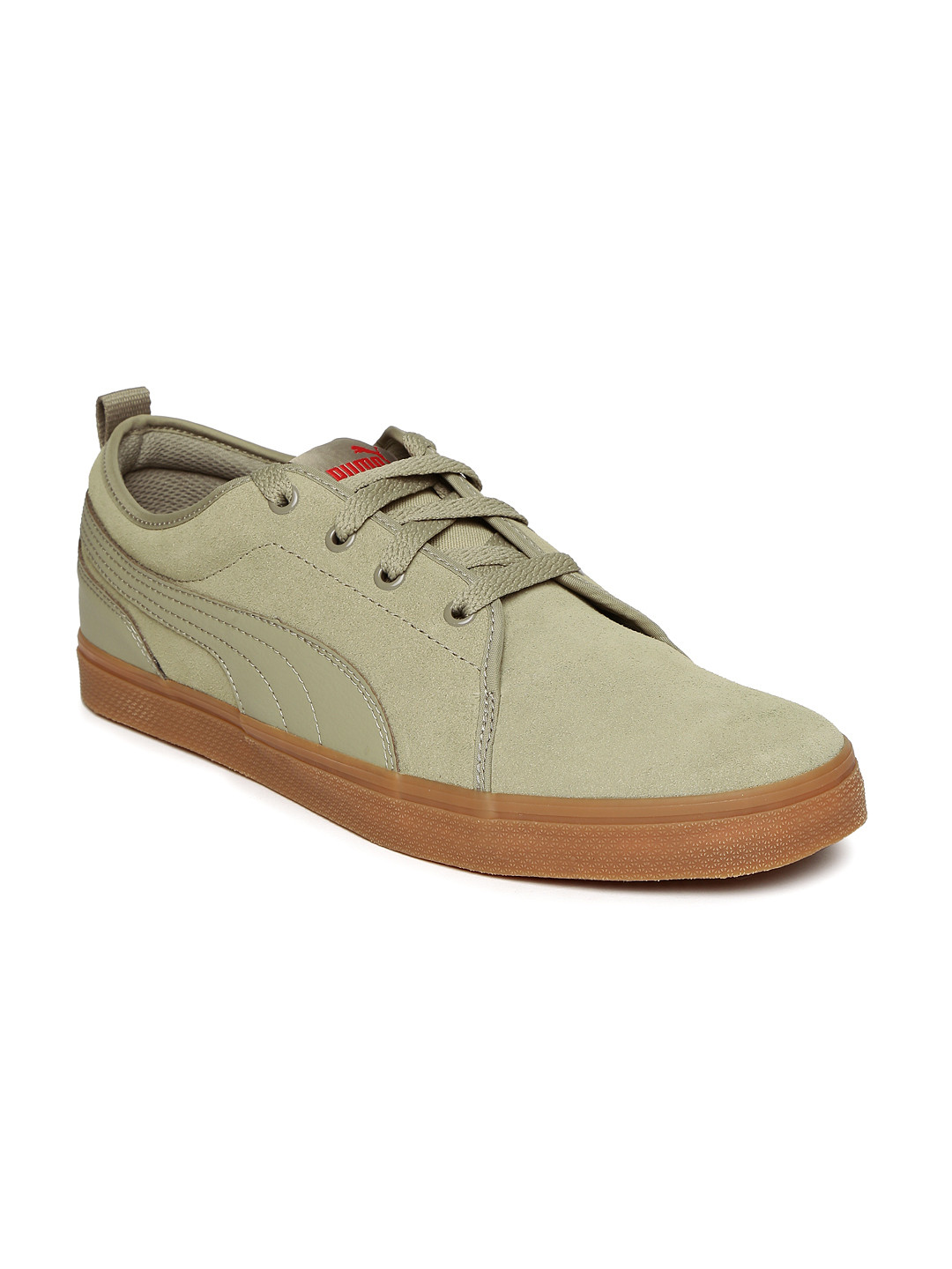 puma olive green sneakers