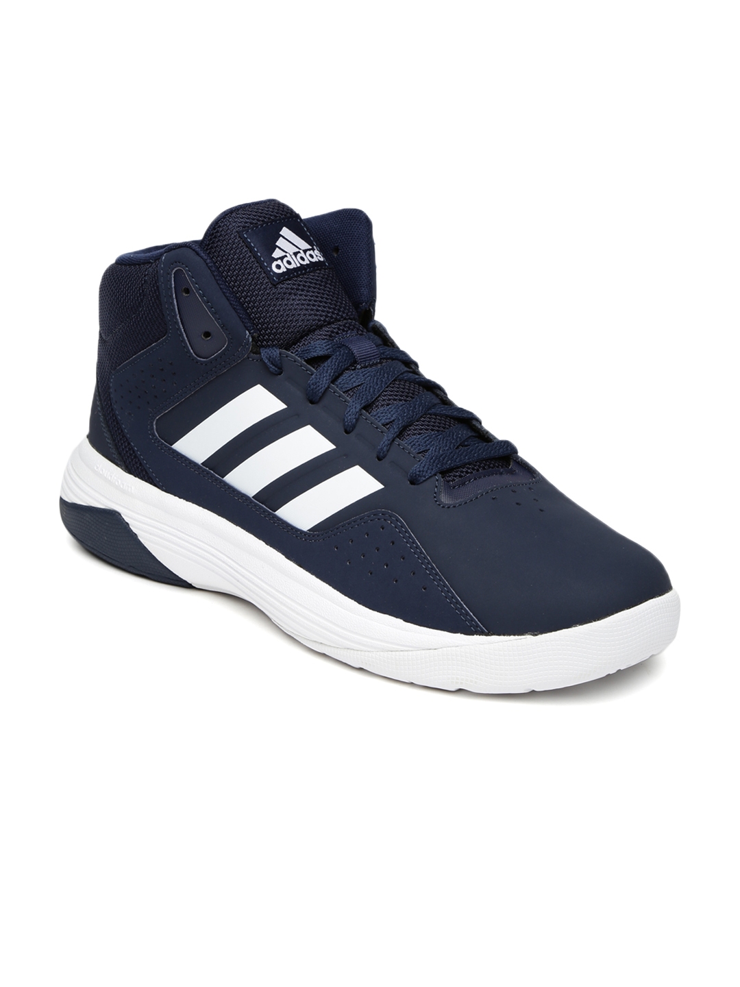 Buy ADIDAS NEO Men Navy Cloudfoam Ilation Mid Top Sneakers - Casual Shoes for Men 1461304 | Myntra