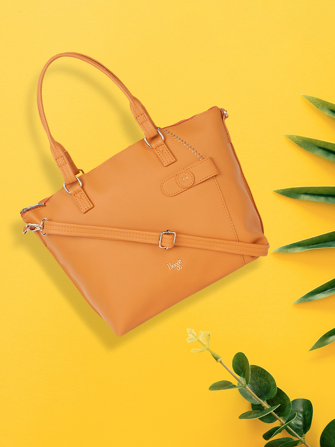 Buy Baggit Mustard Yellow L CLOONEY S LAVA 5 SS Handheld Bag Handbags