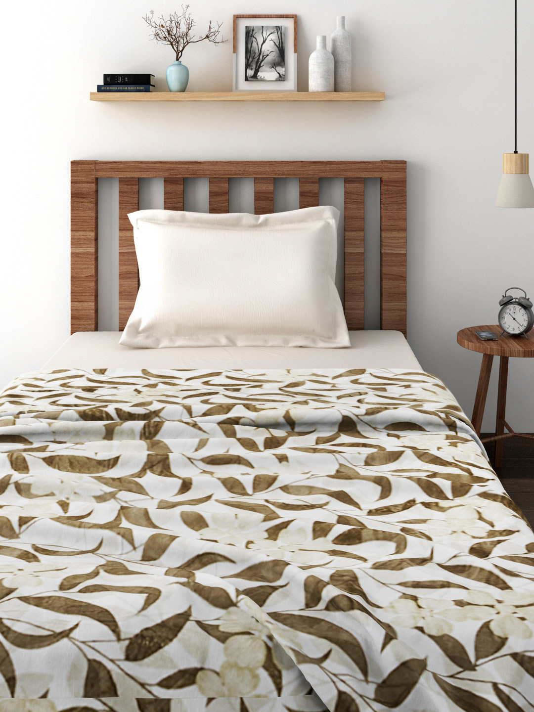 Buy Raymond Home Brown Wool AC Single Blanket Blankets Quilts And