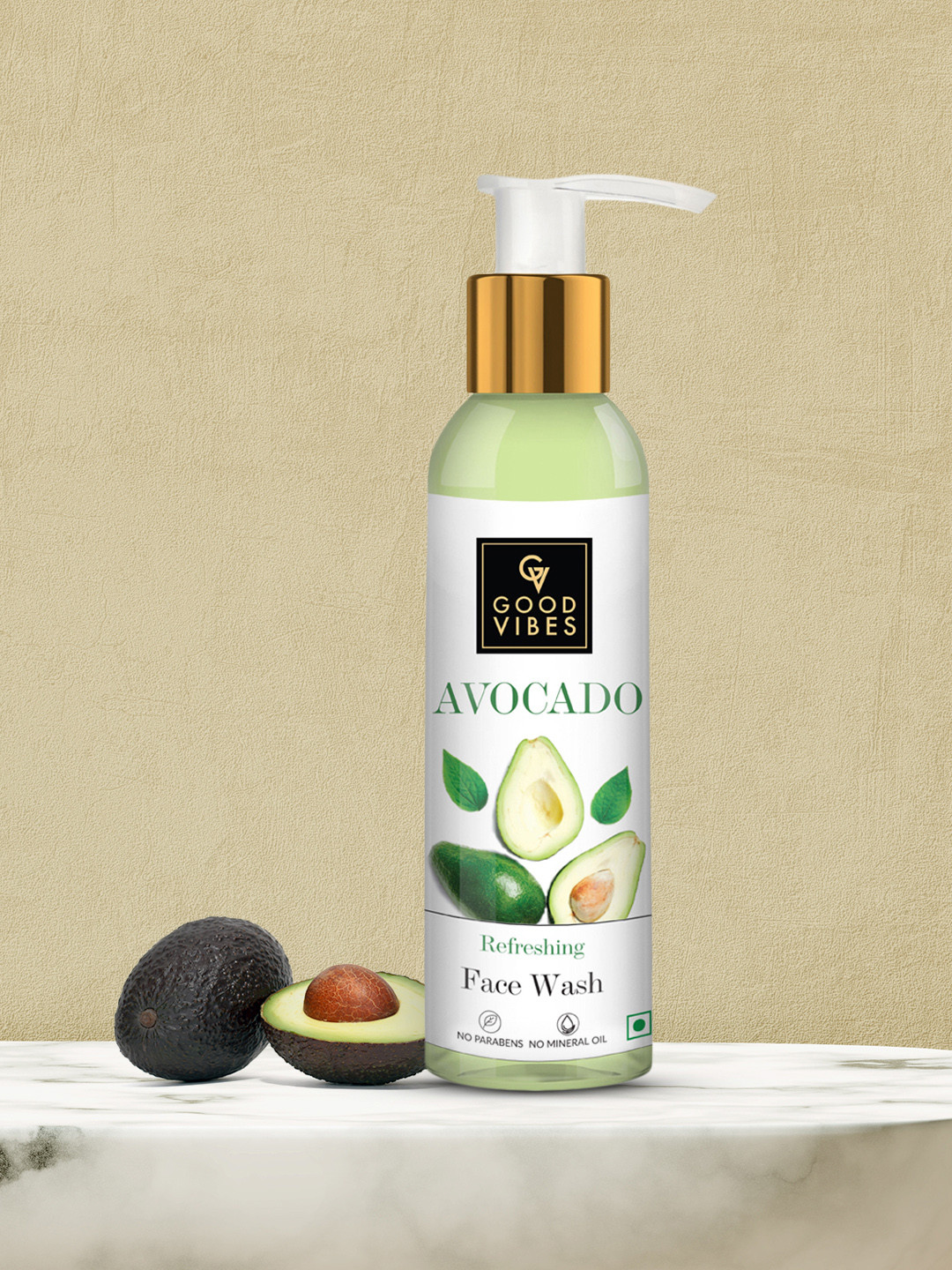 Buy Good Vibes Avocado Refreshing Face Wash 120 Ml Face Wash And Cleanser for Unisex 14693432