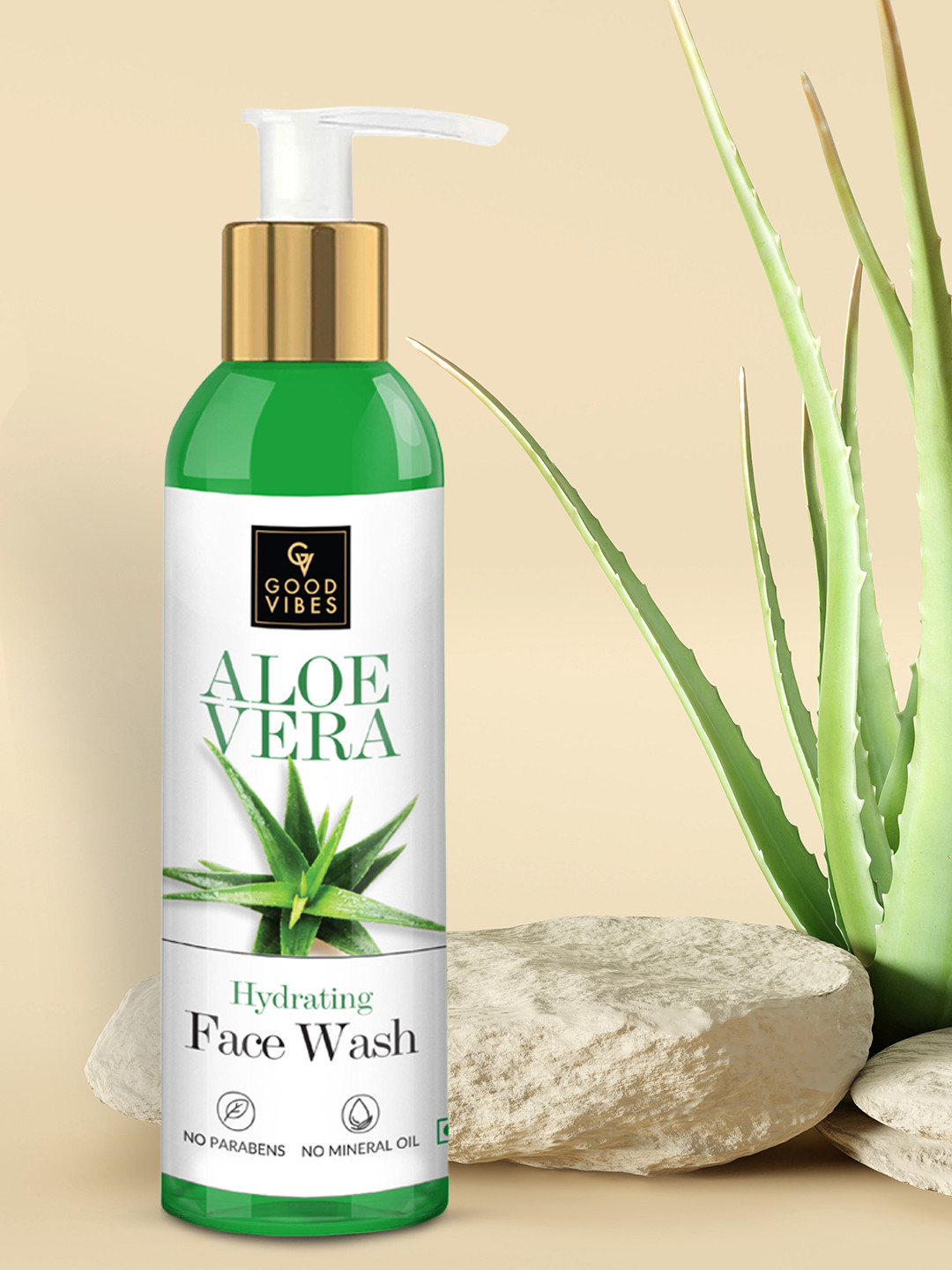 Buy Good Vibes Aloe Vera Hydrating Face Wash 200 Ml Face Wash And Cleanser for Unisex 14693508
