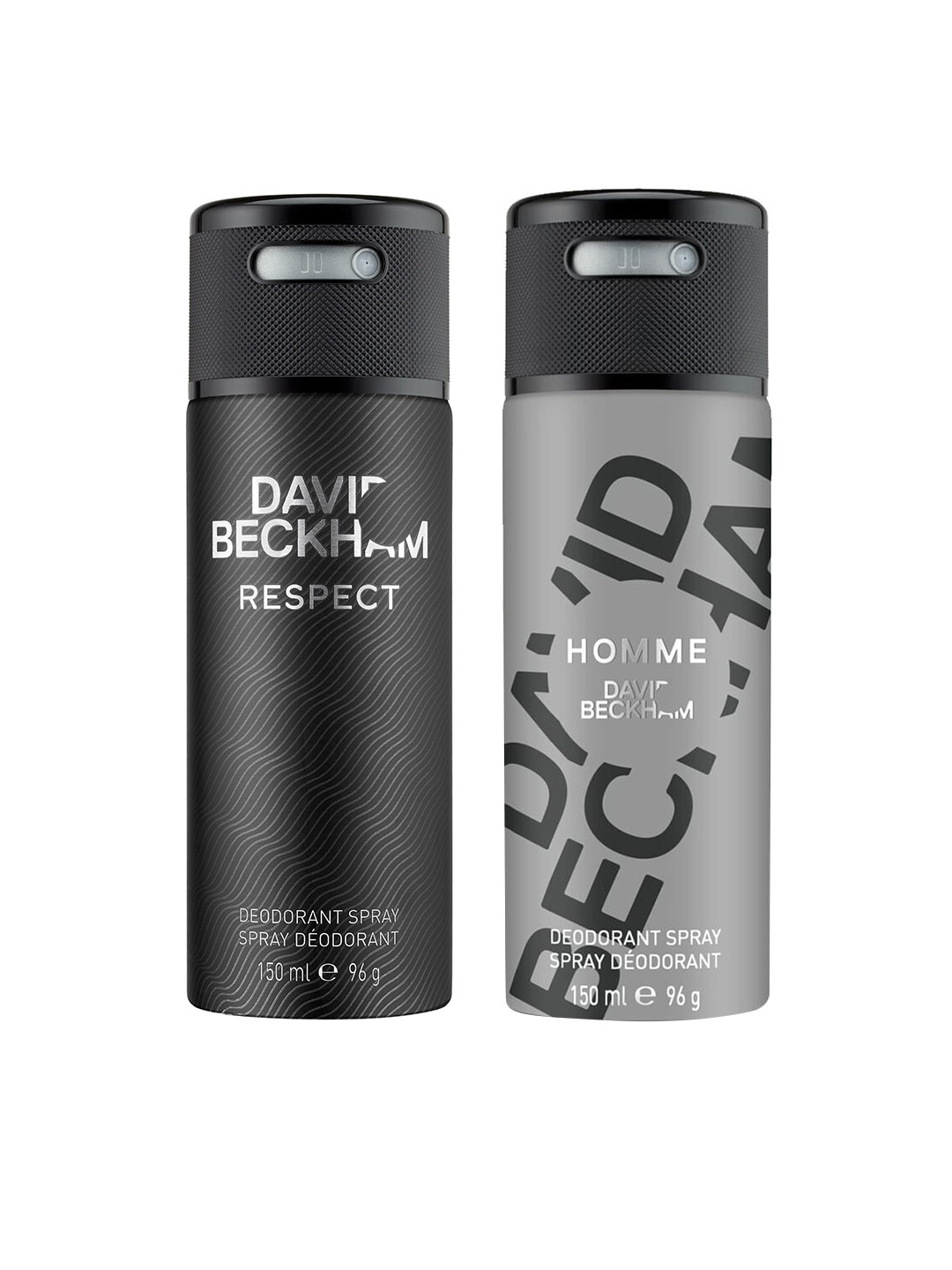 Buy DAVID BECKHAM Men Set Of Homme & Respect Deodorants Deodorant for