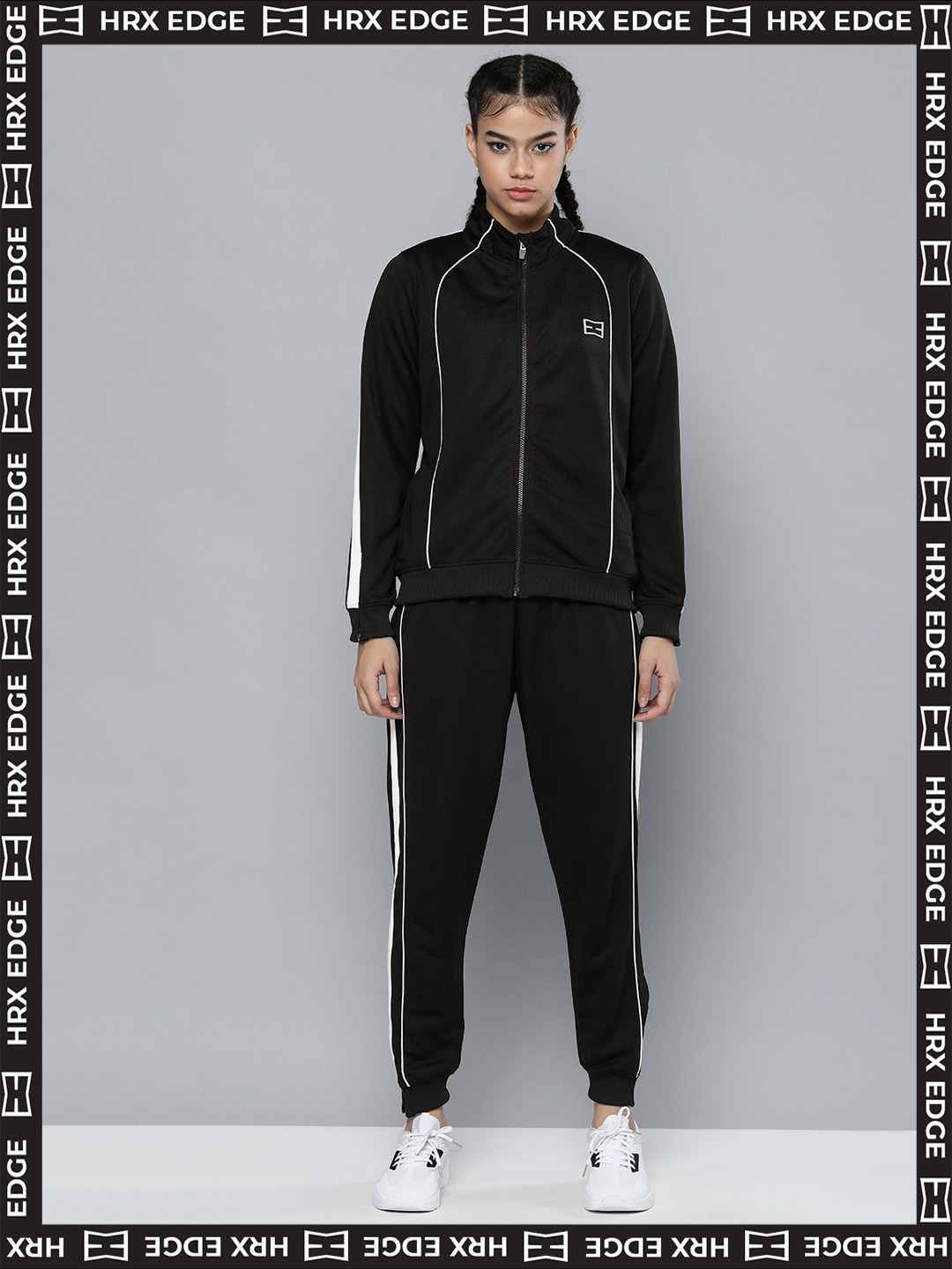 Buy HRX By Hrithik Roshan EDGE Lifestyle Women Jet Black Rapid Dry