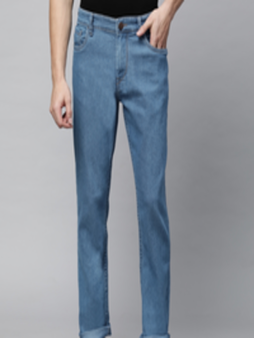 Buy HERE&NOW Men Blue Slim Fit Jeans - Jeans for Men 14704742 | Myntra