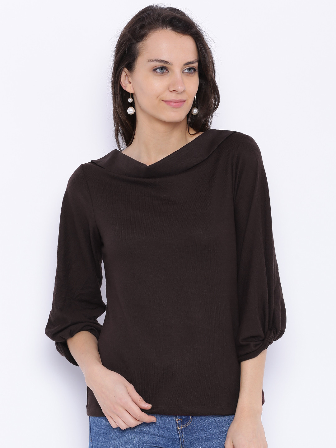 Buy 109F Women Brown Top Tops for Women 1471850 Myntra