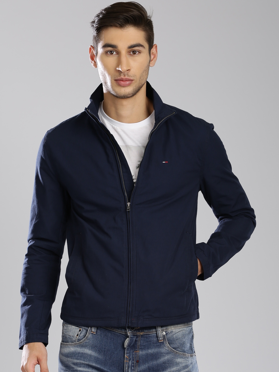 myntra tommy hilfiger jackets