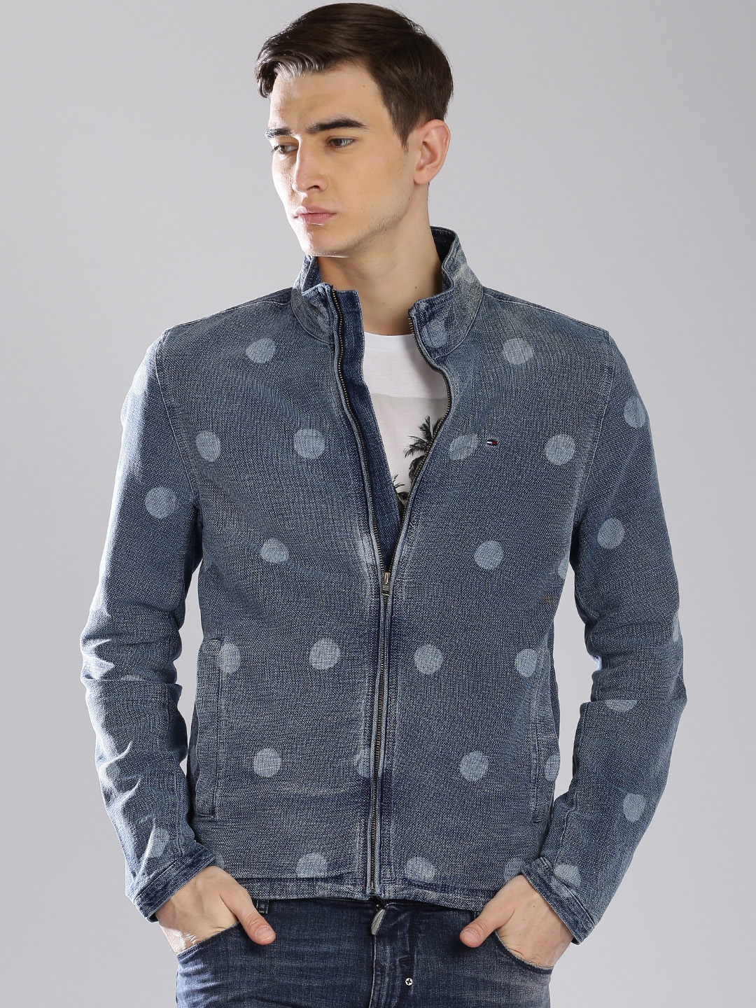 myntra tommy hilfiger jackets