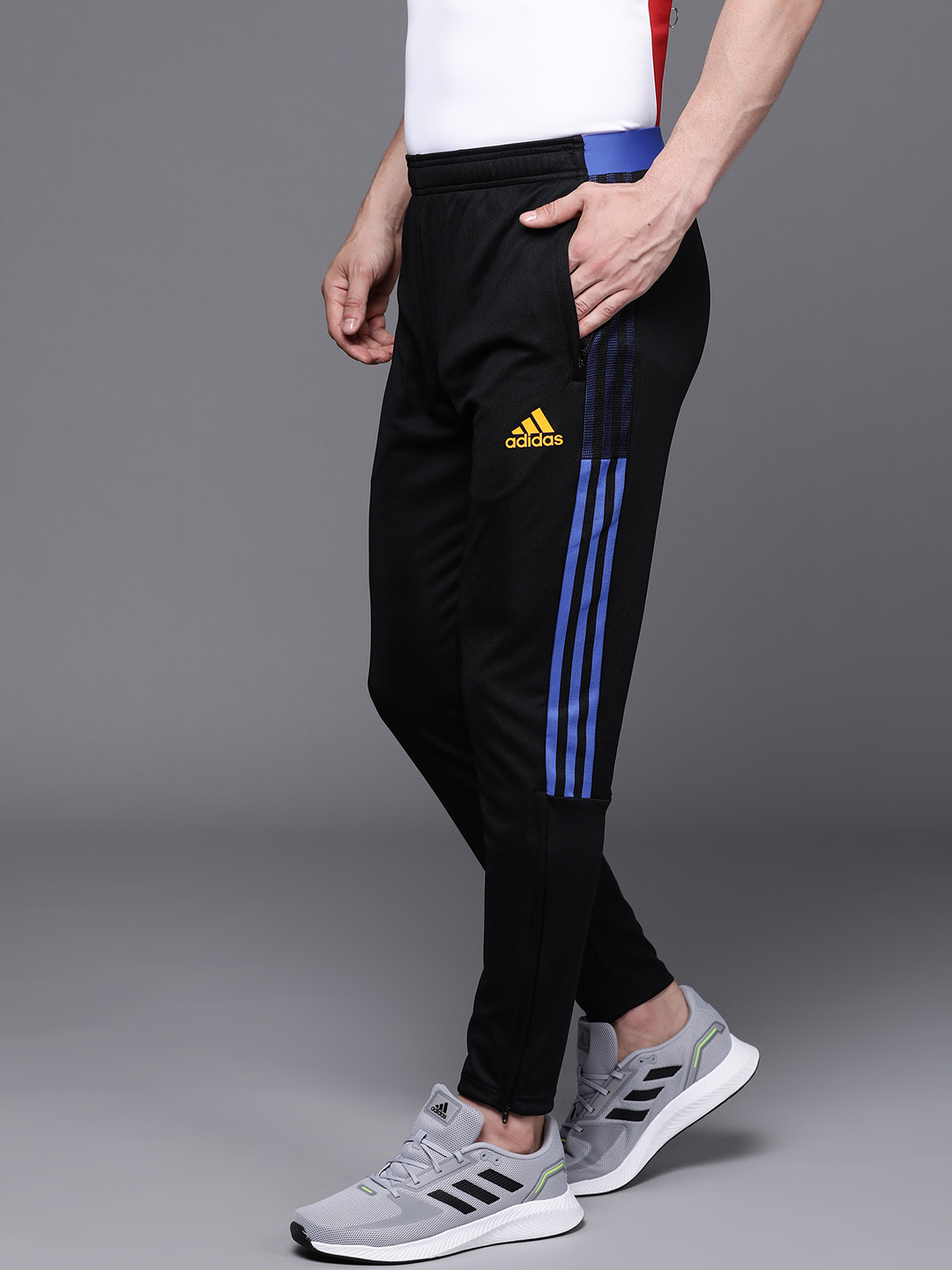 Buy ADIDAS Men Black Real Primegreen Solid Track Pants Track Pants