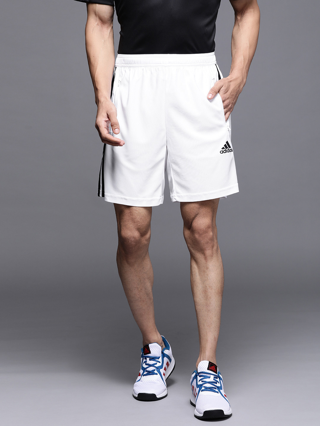 Buy ADIDAS Men White Solid Sports Shorts Shorts for Men 14746468 Myntra