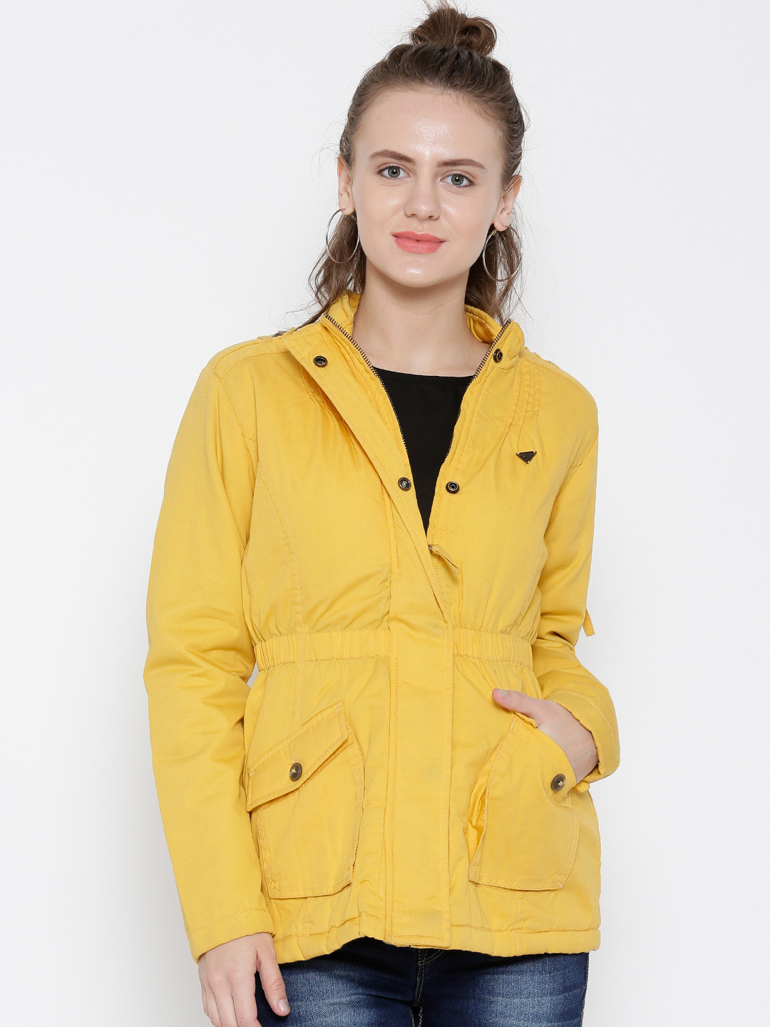 Buy Numero Uno Yellow Jacket Jackets for Women 1476471 Myntra