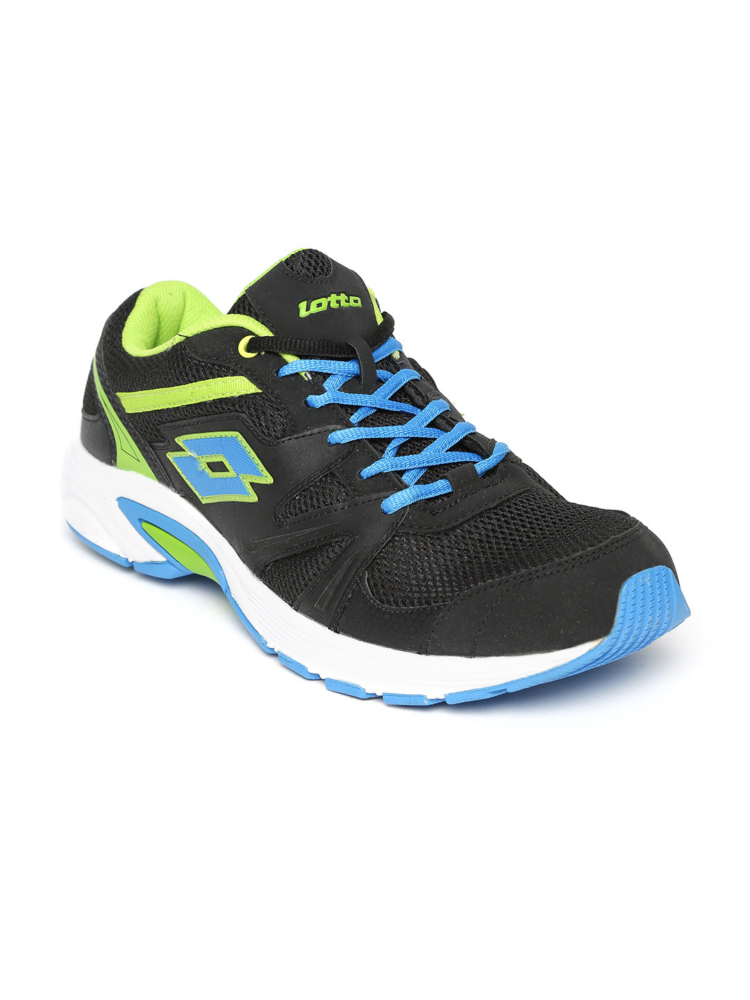Buy Lotto Men Black Running Shoes Sports Shoes for Men 1476521 Myntra