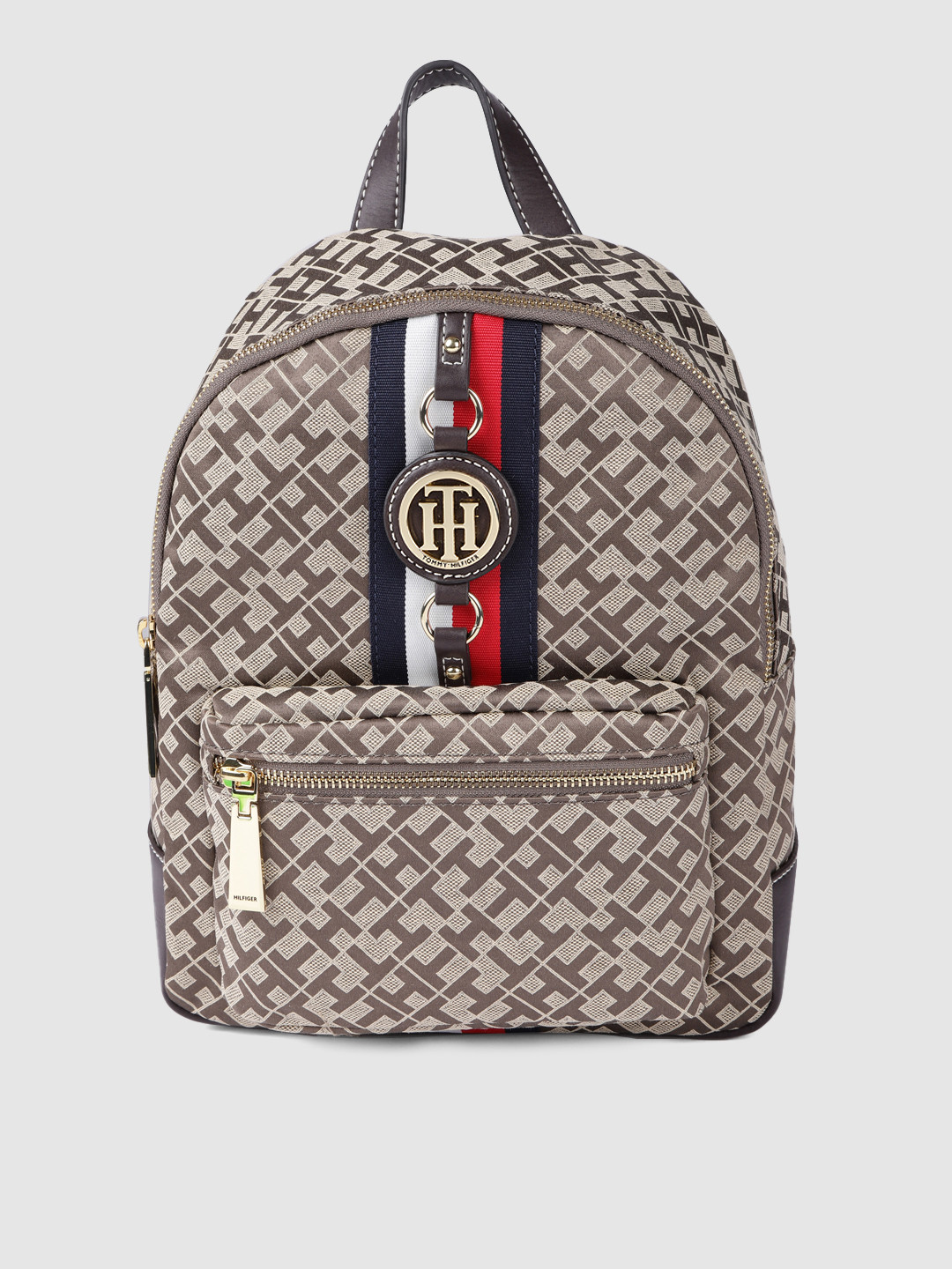 Buy Tommy Hilfiger Women Brown Backpack Backpacks for Women 14777220