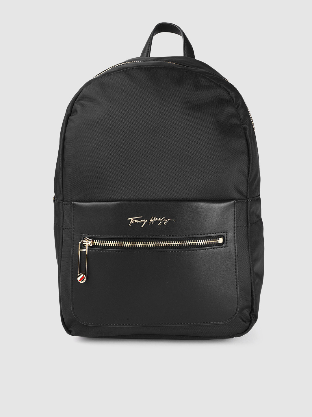 Buy Tommy Hilfiger Women Black Solid Backpack Backpacks for Women