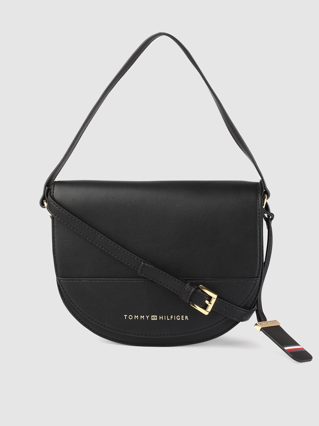 Buy Tommy Hilfiger Women Black Solid Handheld Bag Handbags for Women