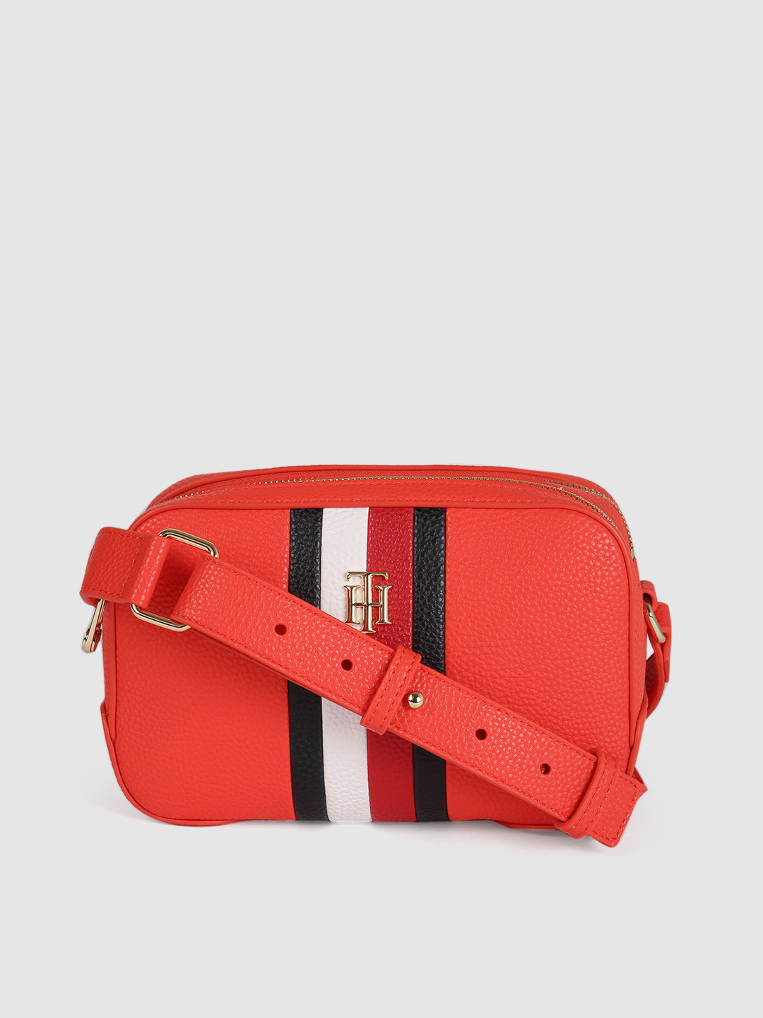 Buy Tommy Hilfiger Red ESSENCE CAMERA CORP Sling Bag Handbags for
