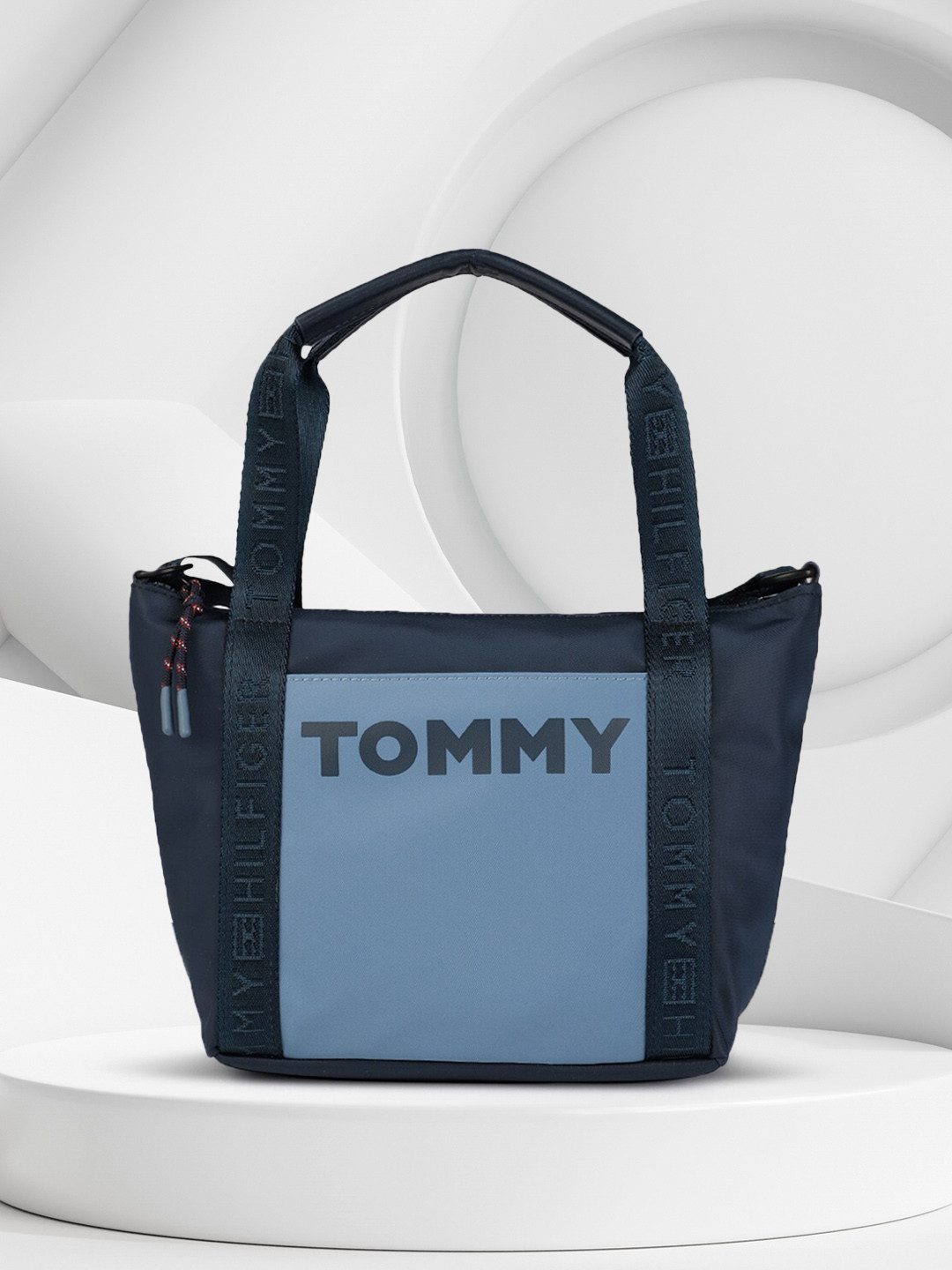 Buy Tommy Hilfiger Blue Printed Shoulder Bag Handbags for Women