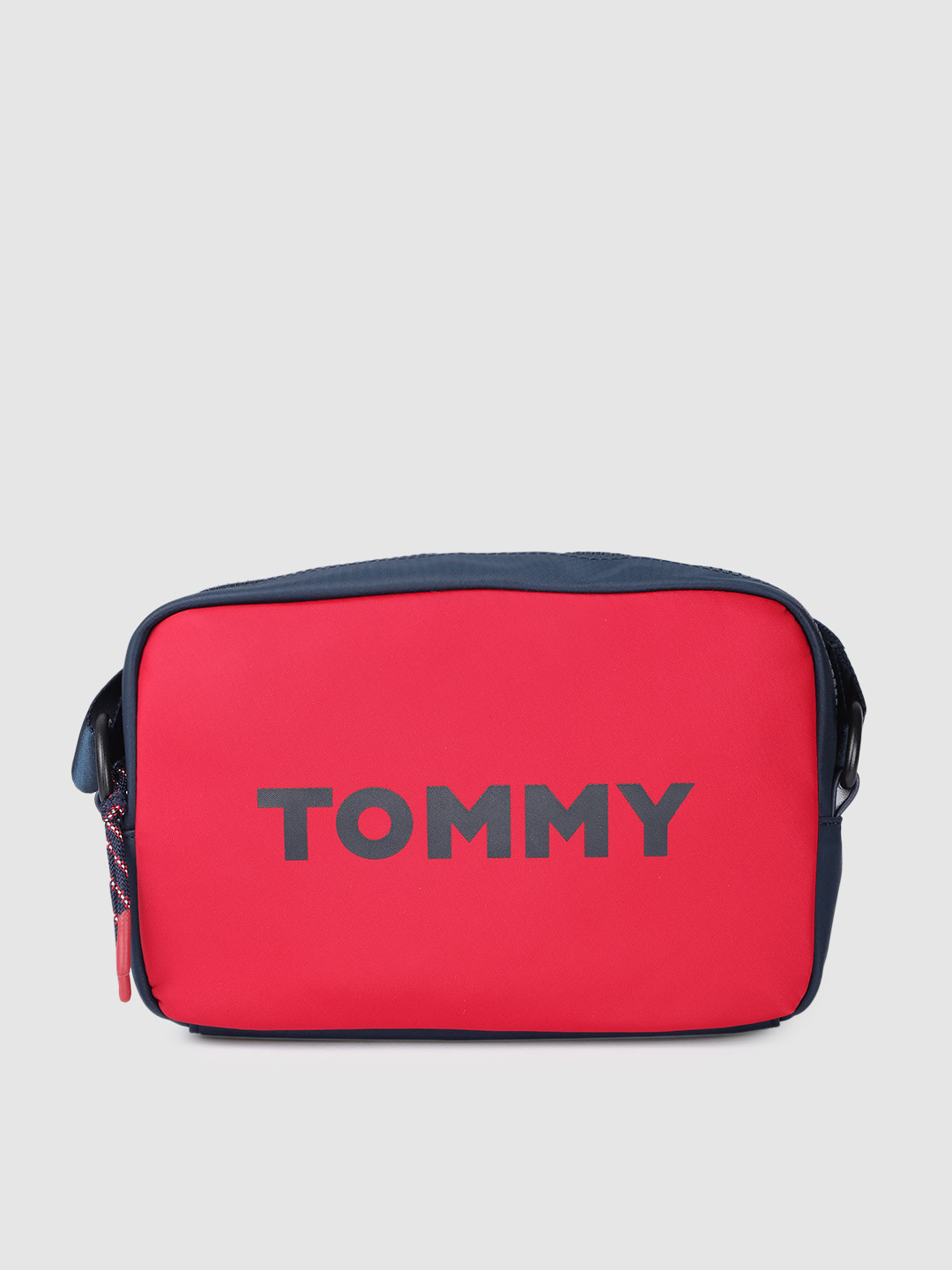 Buy Tommy Hilfiger Red Printed Sling Bag Handbags for Women 14778056