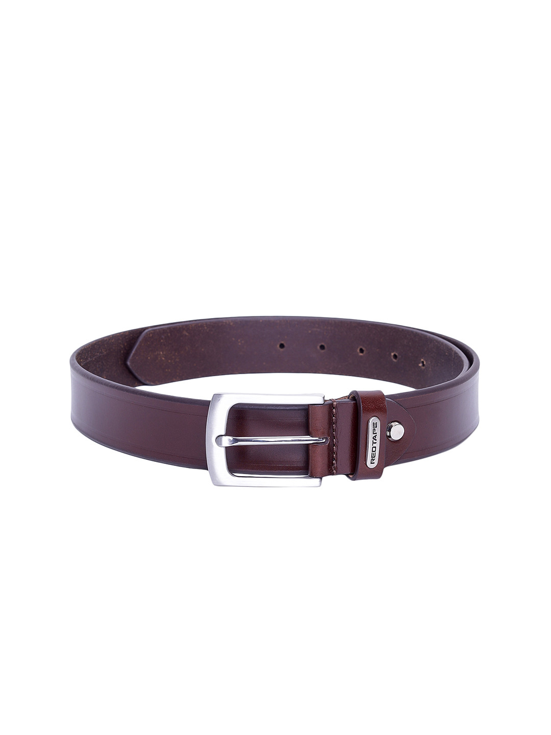Buy Red Tape Men Brown Leather Belt Belts for Men 14780442 Myntra