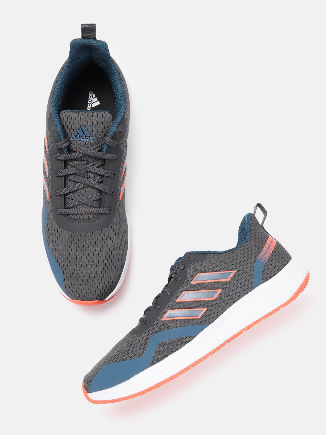 Buy ADIDAS Men Grey Woven Design Ampligy Running Shoes - Sports Shoes for Men 14782072 | Myntra