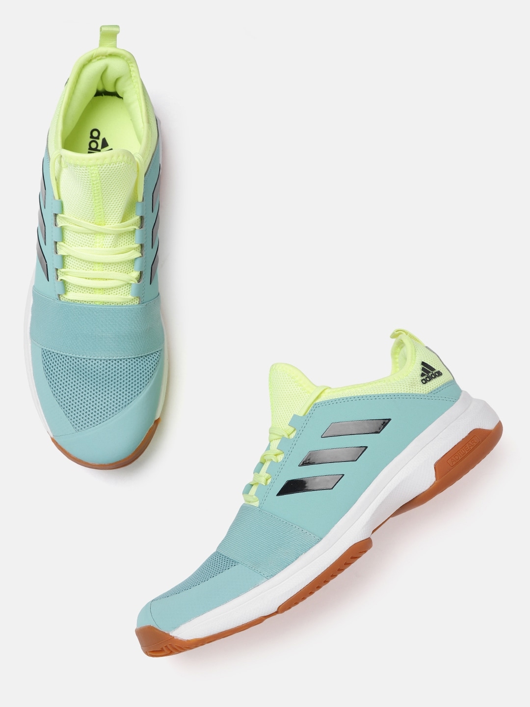 Buy ADIDAS Men Green Divox NDR Woven Design Sneakers - Casual Shoes for Men 14782104 | Myntra