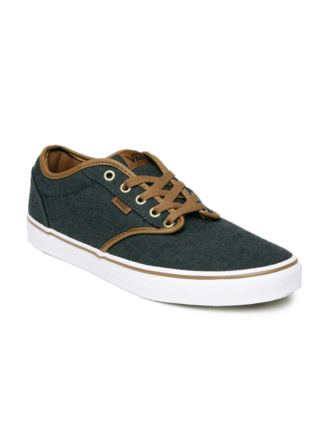 Buy Vans Men Charcoal Grey Atwood Sneakers Casual Shoes for Men