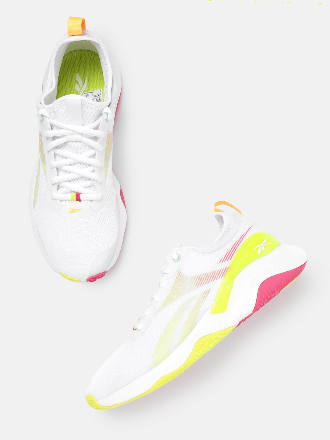 Buy Reebok Women White Woven Design HIIT 2.0 Training Shoes Sports