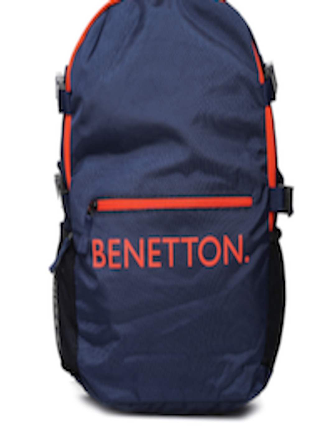 Buy United Colors Of Benetton Men Navy Laptop Backpack - Backpacks for ...