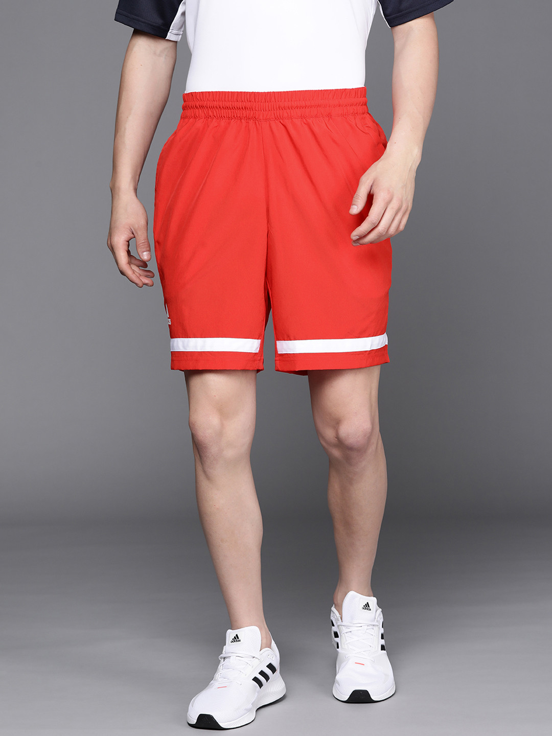 Buy ADIDAS Men Red Solid Tennis Club Sports Shorts Shorts for Men 14789264 Myntra
