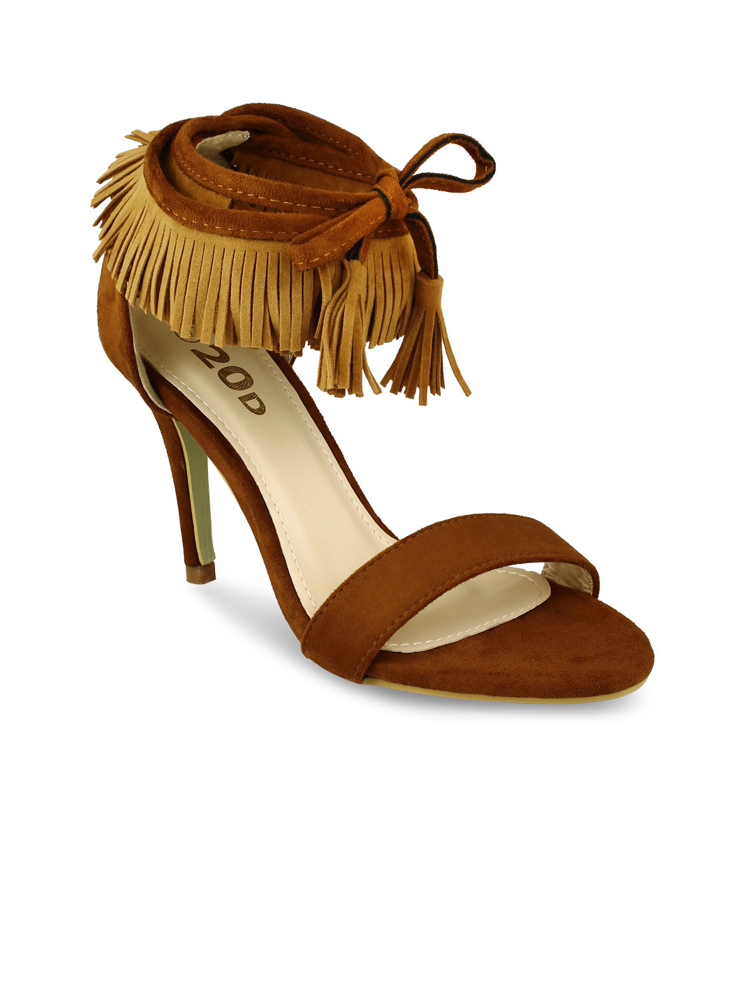 Buy 20Dresses Women Brown Solid Heels Heels for Women 1479026 Myntra