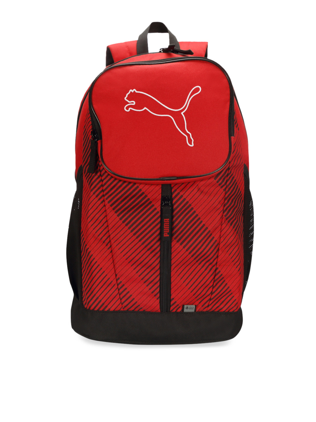Buy PUMA Unisex Black & Red Printed Laptop Backpack Backpacks for