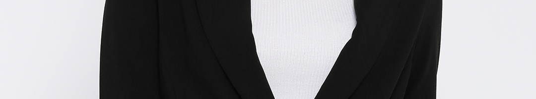 Buy Vero Moda Black Single Breasted Casual Blazer - Blazers for Women ...