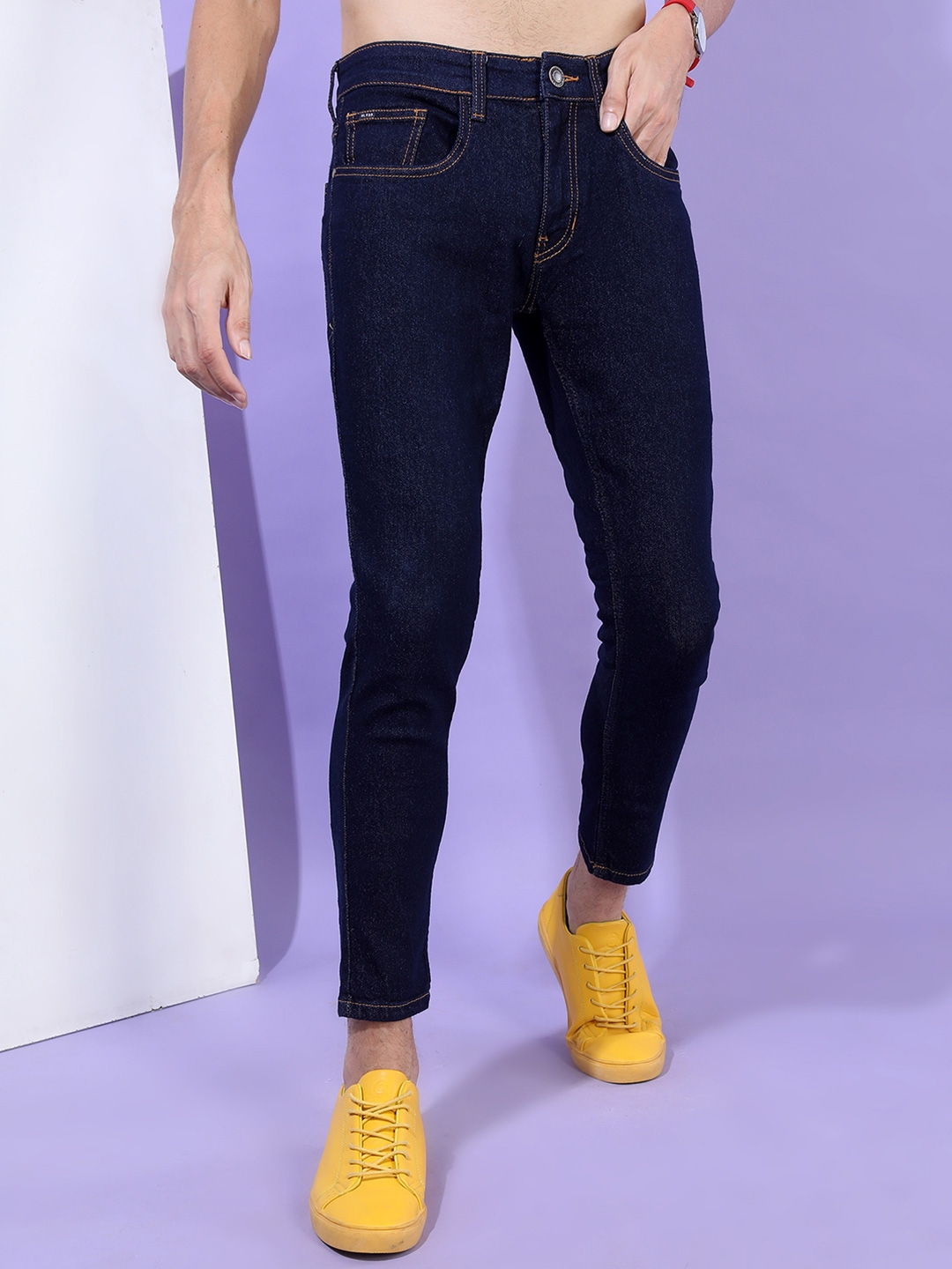 Buy HIGHLANDER Men Blue Tapered Fit Jeans - Jeans for Men 14793020 | Myntra