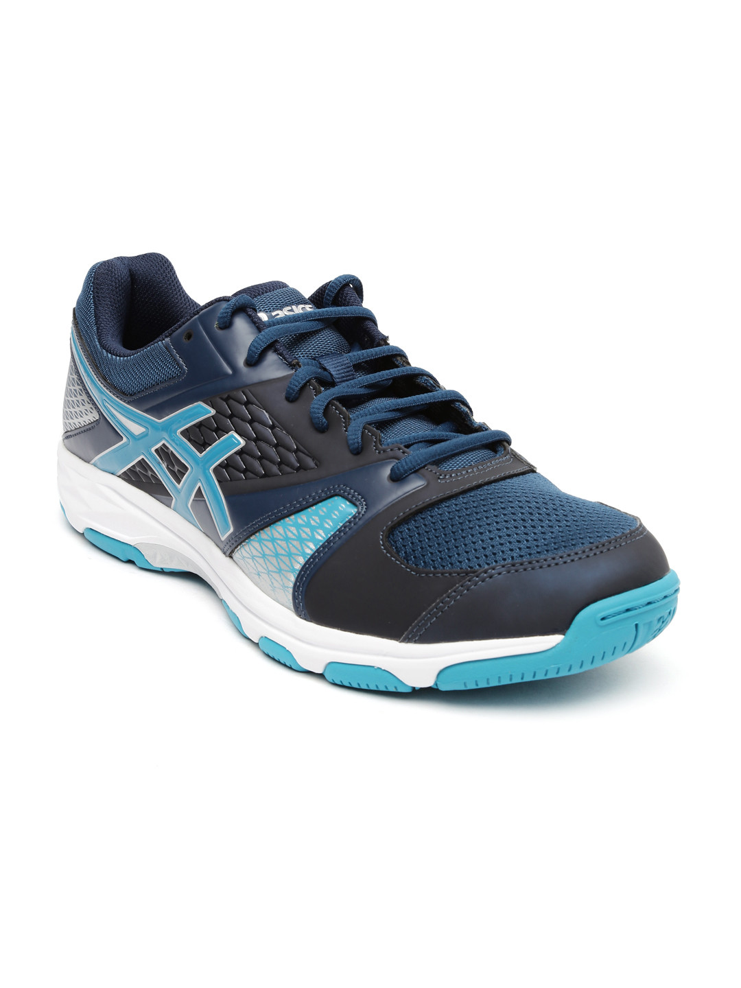 womens navy blue asics