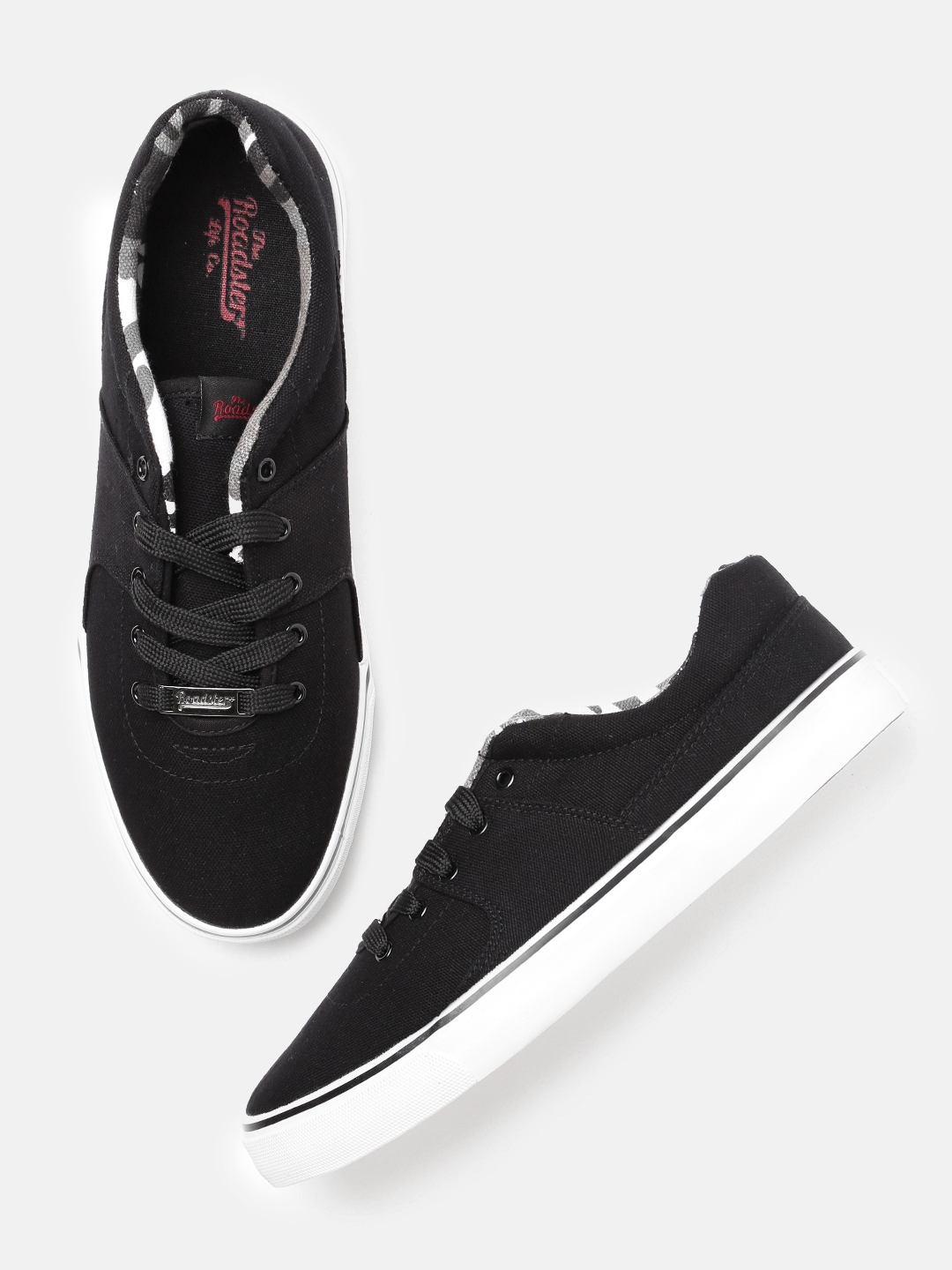 roadster shoes black sneakers