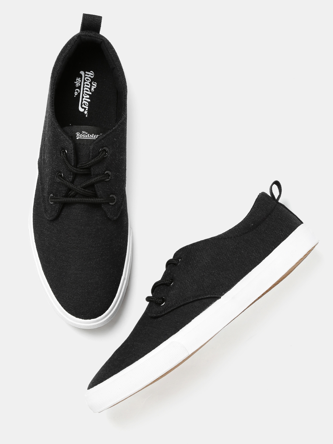 roadster shoes black sneakers
